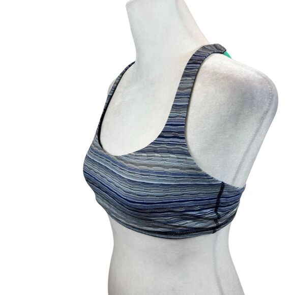Ladies Lululemon Free To Be Bra Space Dye Twist Sapphire Blue Multi Size‎ 6 - Picture 11 of 16